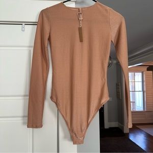 SKIMS Shimmer Long Sleeve Bodysuit